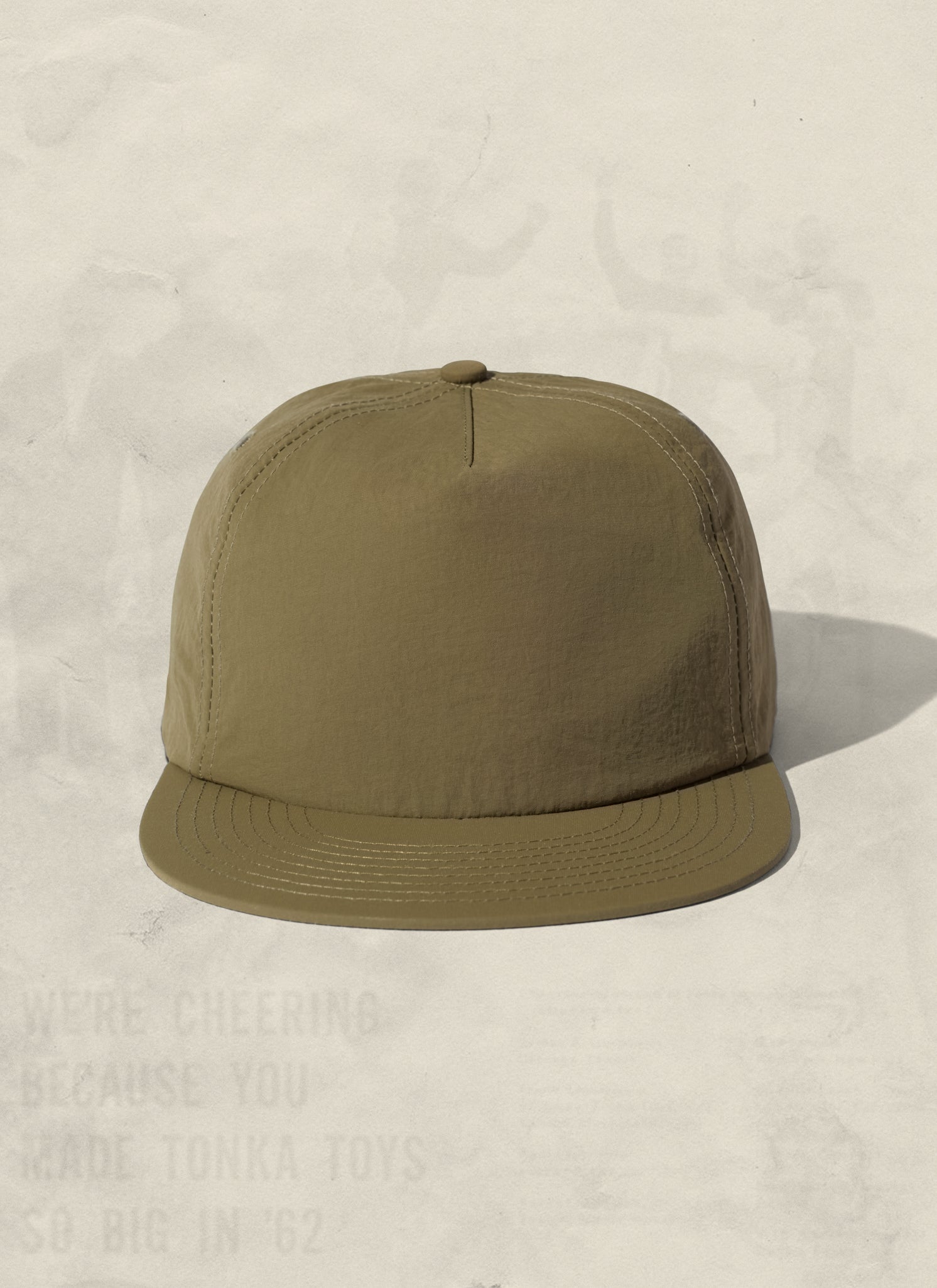 Nylon Field Trip Snapback Hat - Lightweight 5-Panel Adjustable Cap