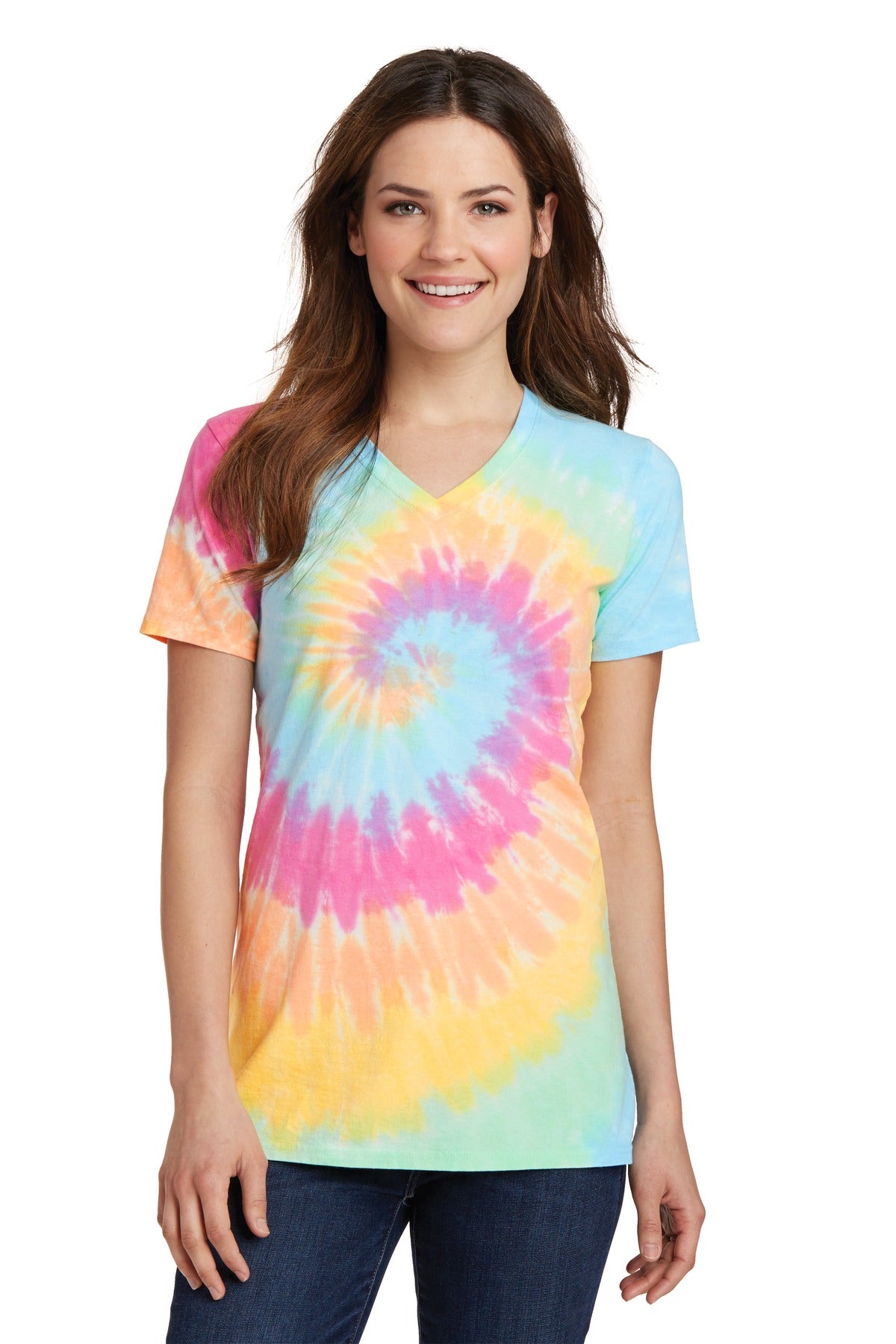 https://images.shirtspace.com/fullsize/IbEcgsRHfGTuqOGsMJkgzA%3D%3D/75116/10167-port-company-lpc147v-ladies-tie-dye-v-neck-tee-front-pastel-rainbow.jpg
