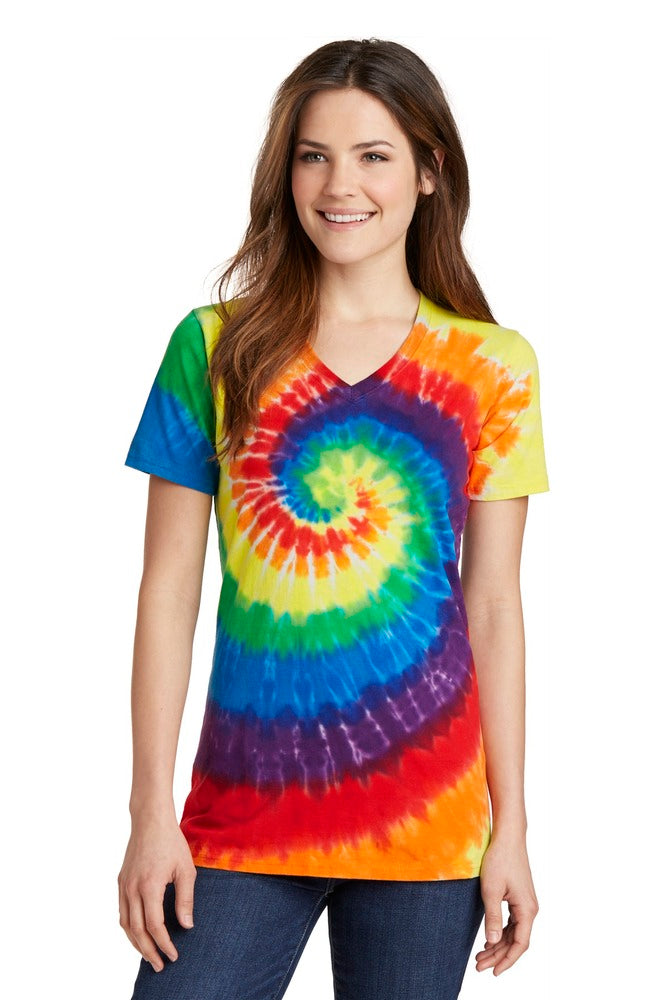 https://images.shirtspace.com/large/UpKpg9Es0L5fw4aCHND5zA%3D%3D/75112/10167-port-company-lpc147v-ladies-tie-dye-v-neck-tee-front-rainbow.jpg