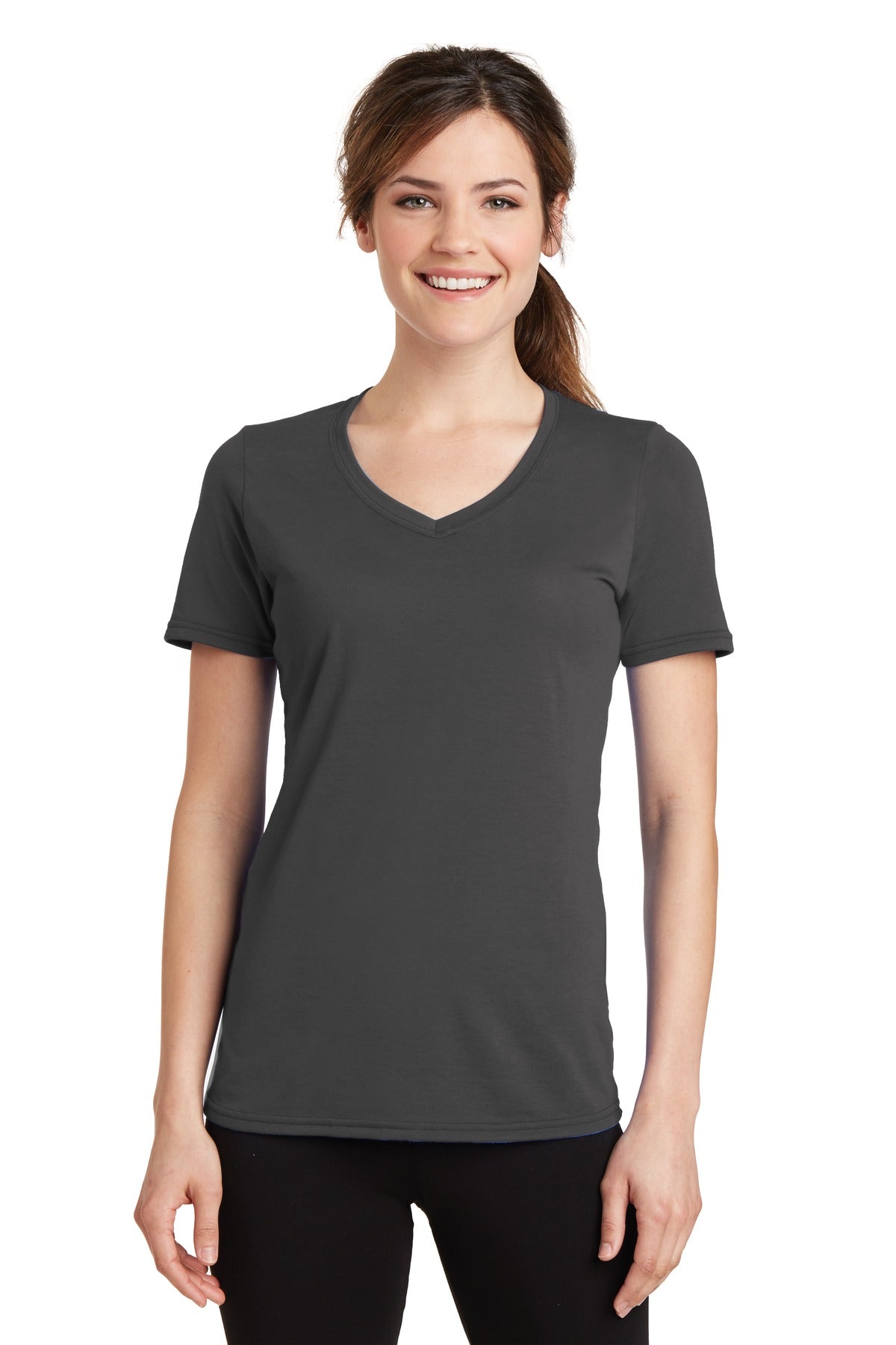 https://images.shirtspace.com/fullsize/wUJbjD96%2F1jdAyO8uP654w%3D%3D/75172/10168-port-company-lpc381v-ladies-performance-blend-v-neck-tee-front-charcoal.jpg
