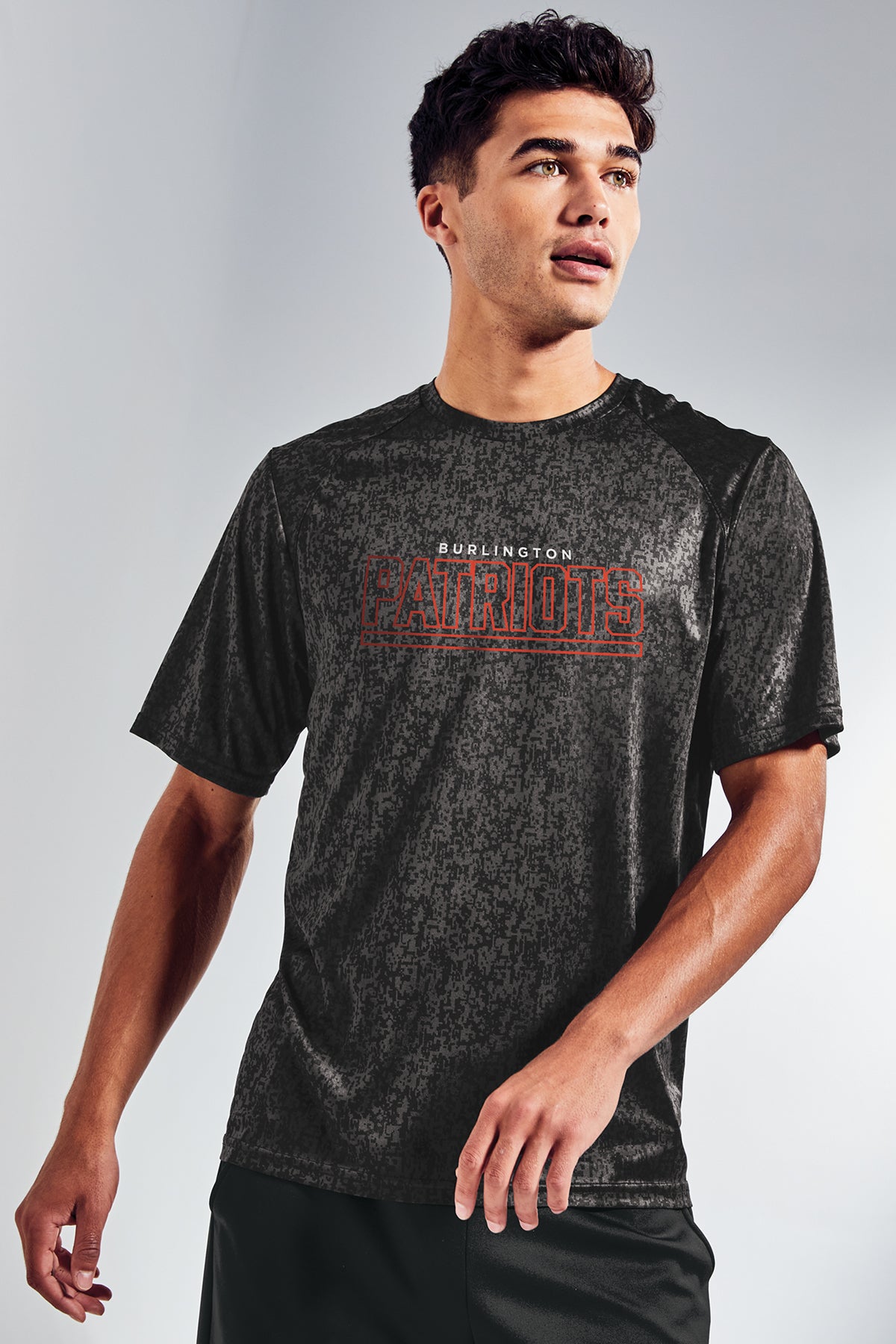 Sport-Tek Men's Digi Camo Performance Tee: Moisture-Wicking, Breathable, Athletic Fit
