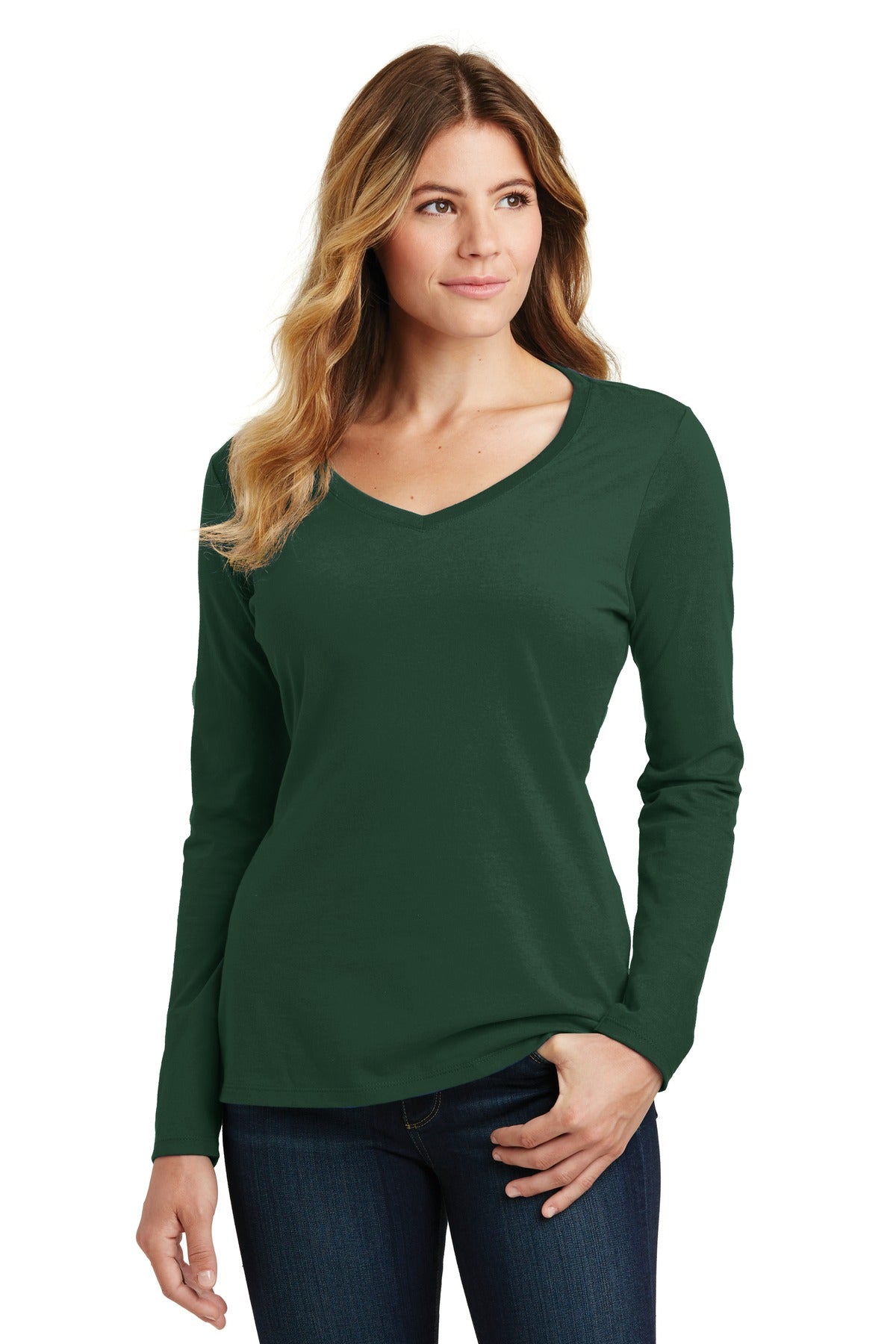 https://images.shirtspace.com/fullsize/A%2FEeB6OLHCHU5KJhJi%2BcwA%3D%3D/75286/10169-port-company-lpc450vls-ladies-long-sleeve-fan-favorite-v-neck-tee-front-forest-green.jpg