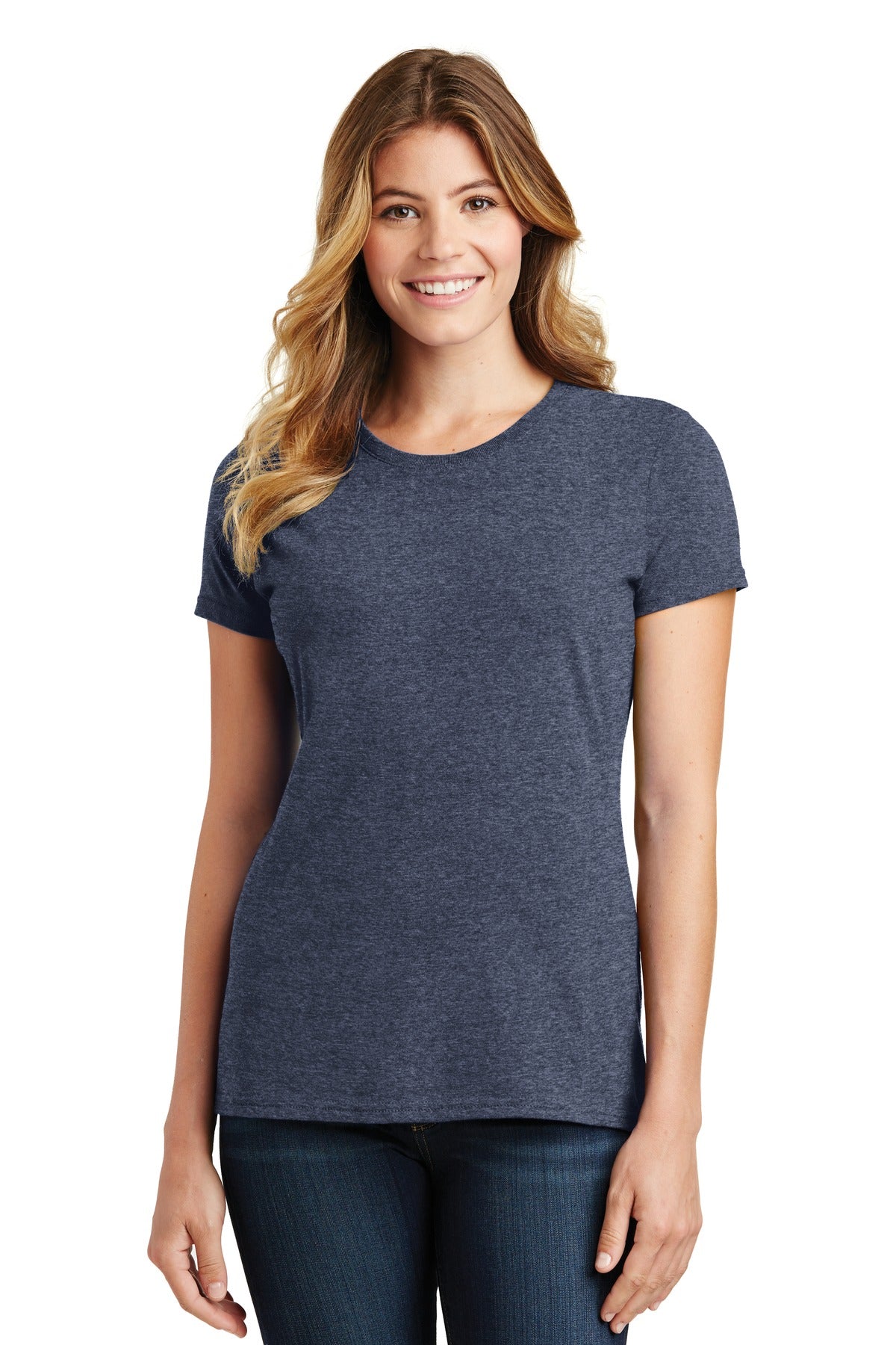https://images.shirtspace.com/fullsize/%2BemJb%2BkaYupVFdKgy158Fw%3D%3D/75235/10170-port-company-lpc450-ladies-fan-favorite-tee-front-heather-navy.jpg