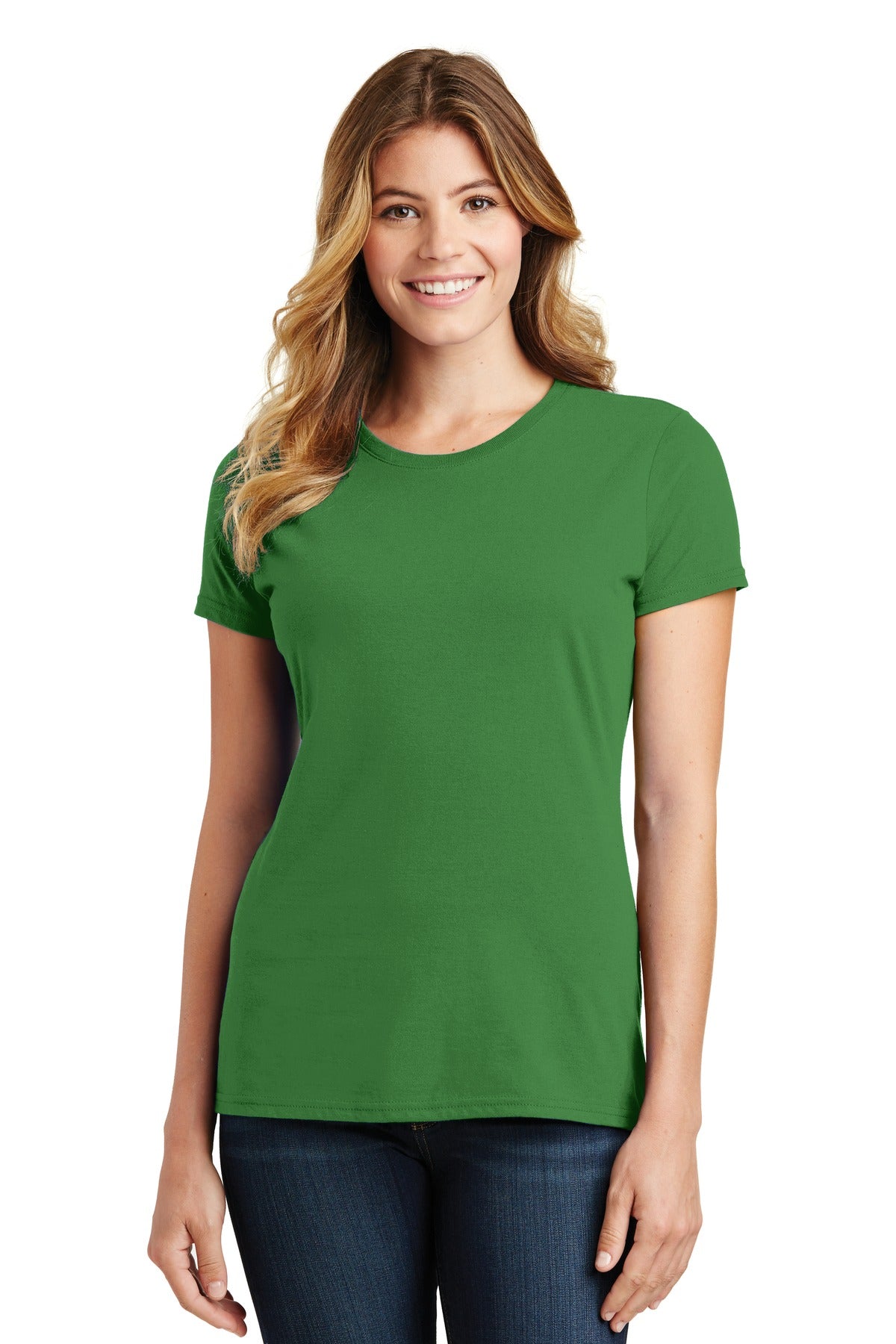 https://images.shirtspace.com/fullsize/XmJmCm8MhRdLFcPxHdR%2FPA%3D%3D/75231/10170-port-company-lpc450-ladies-fan-favorite-tee-front-kiwi-green.jpg