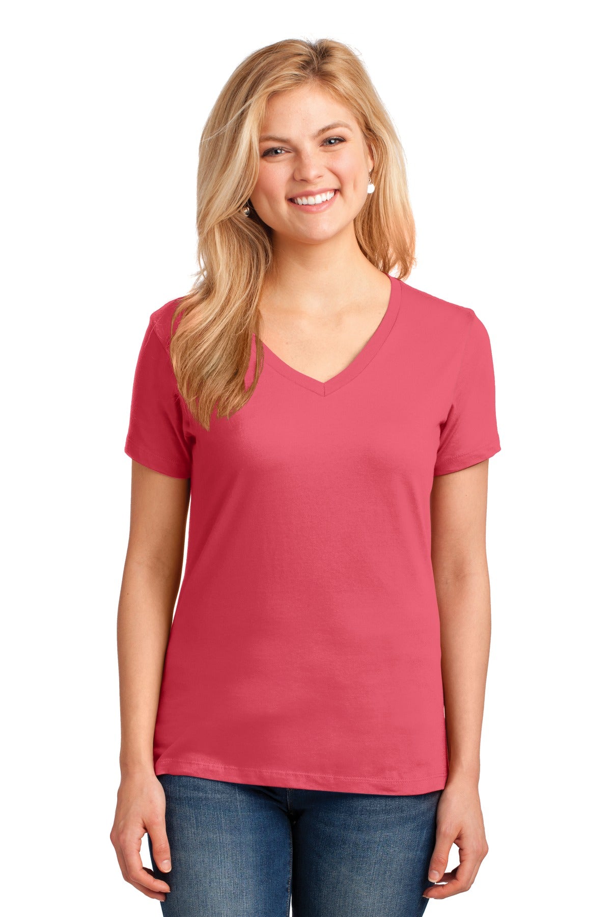 https://images.shirtspace.com/fullsize/vGiVKxJgJp5VgHcyo5ZZQQ%3D%3D/75481/10174-port-company-lpc54v-ladies-core-cotton-v-neck-tee-front-coral.jpg