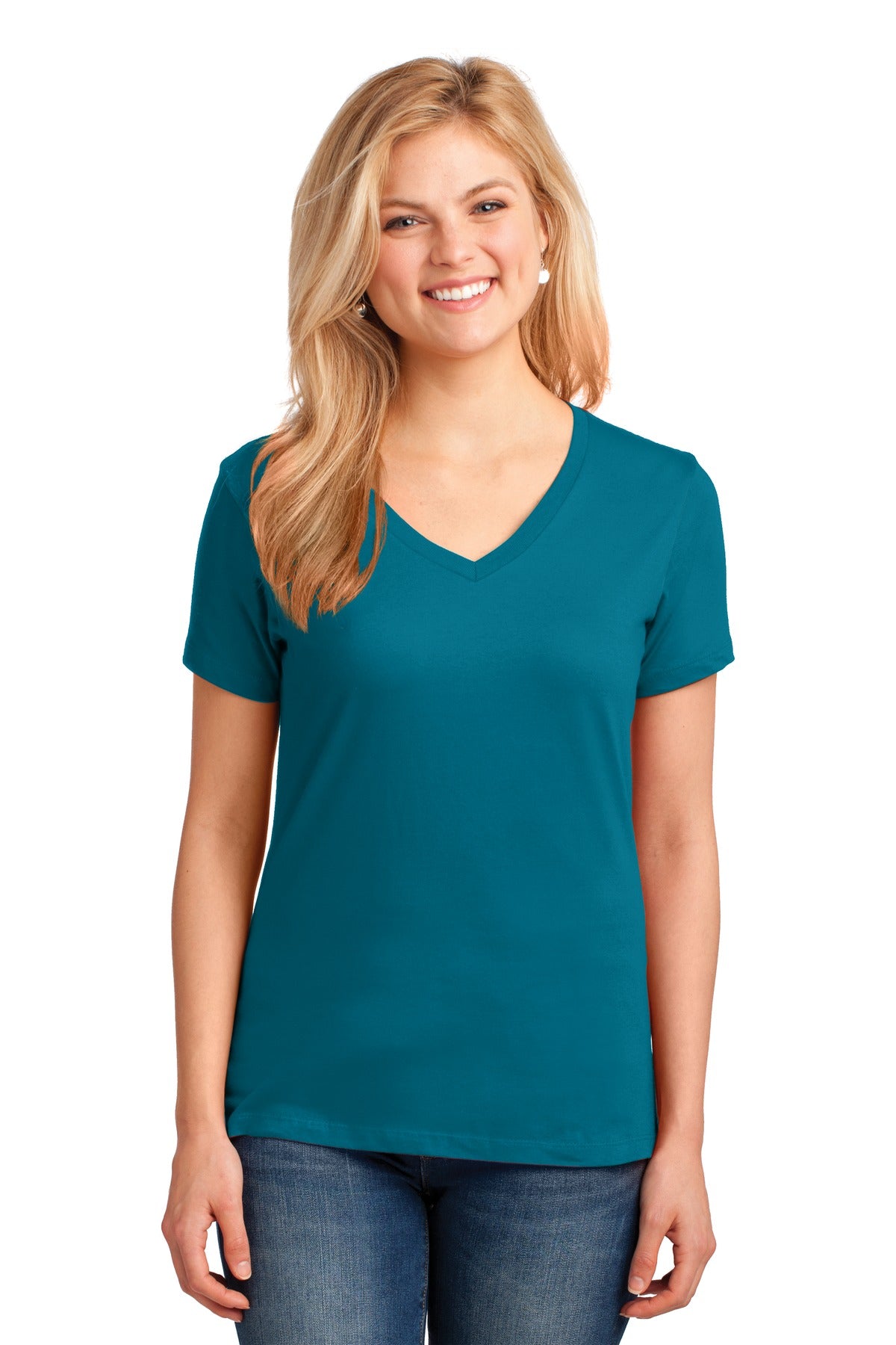 https://images.shirtspace.com/fullsize/I9DysSnruiNqzLZTMXIg1g%3D%3D/75479/10174-port-company-lpc54v-ladies-core-cotton-v-neck-tee-front-teal.jpg