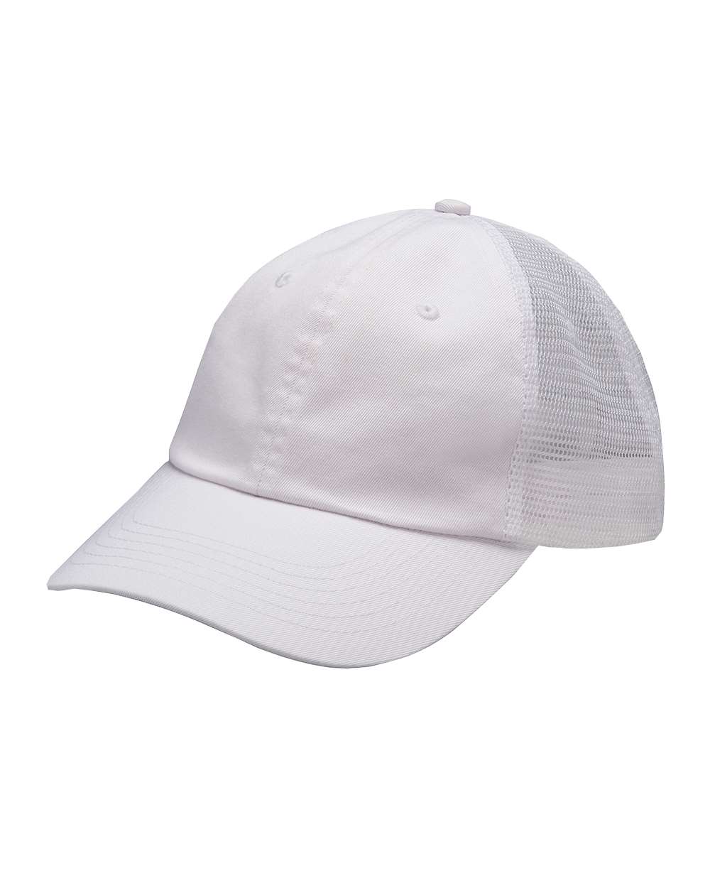 Adams Headwear Vibe Six-Panel Mesh Back Twill Cap