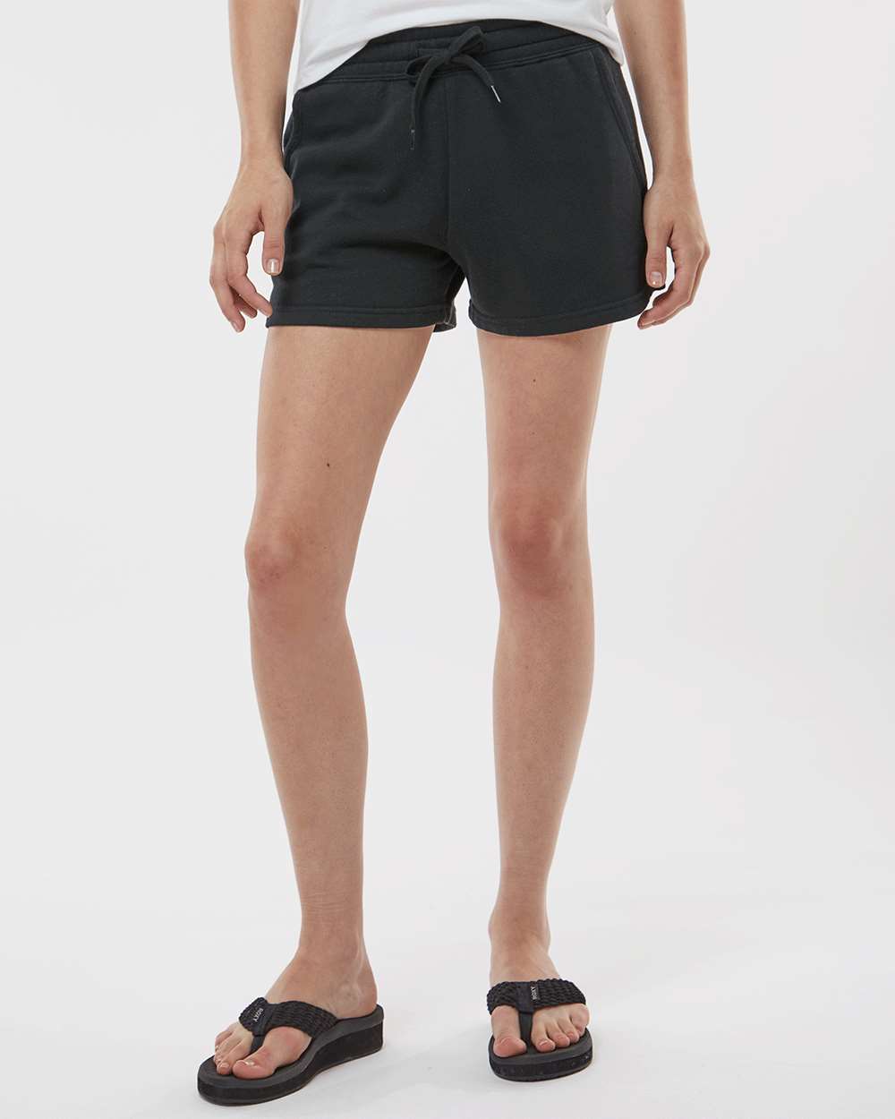 Independent Trading Co. Women's California Wave Wash Fleece Shorts