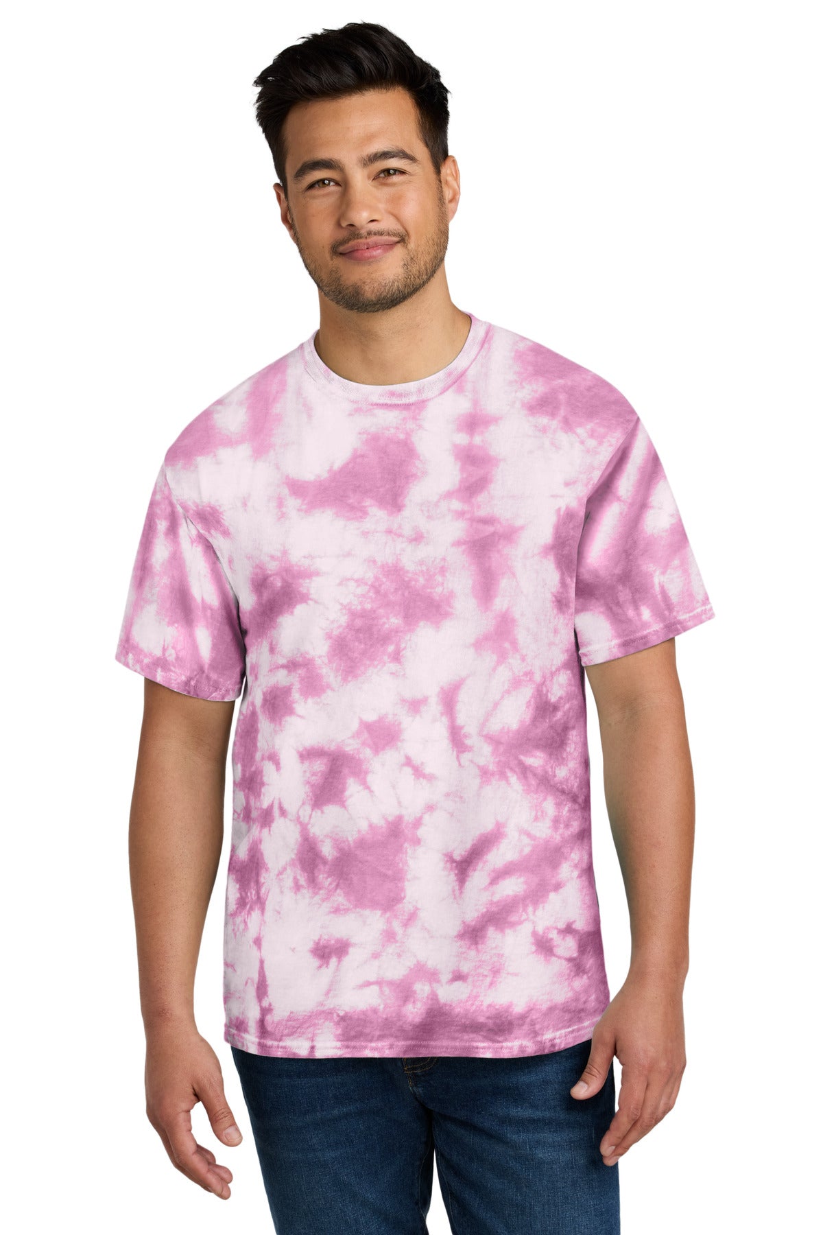 https://images.shirtspace.com/fullsize/ugt7Pk%2FaD%2B%2BR2IE37lwCBQ%3D%3D/483608/10447-port-company-pc145-crystal-tie-dye-tee-front-bright-pink.jpg