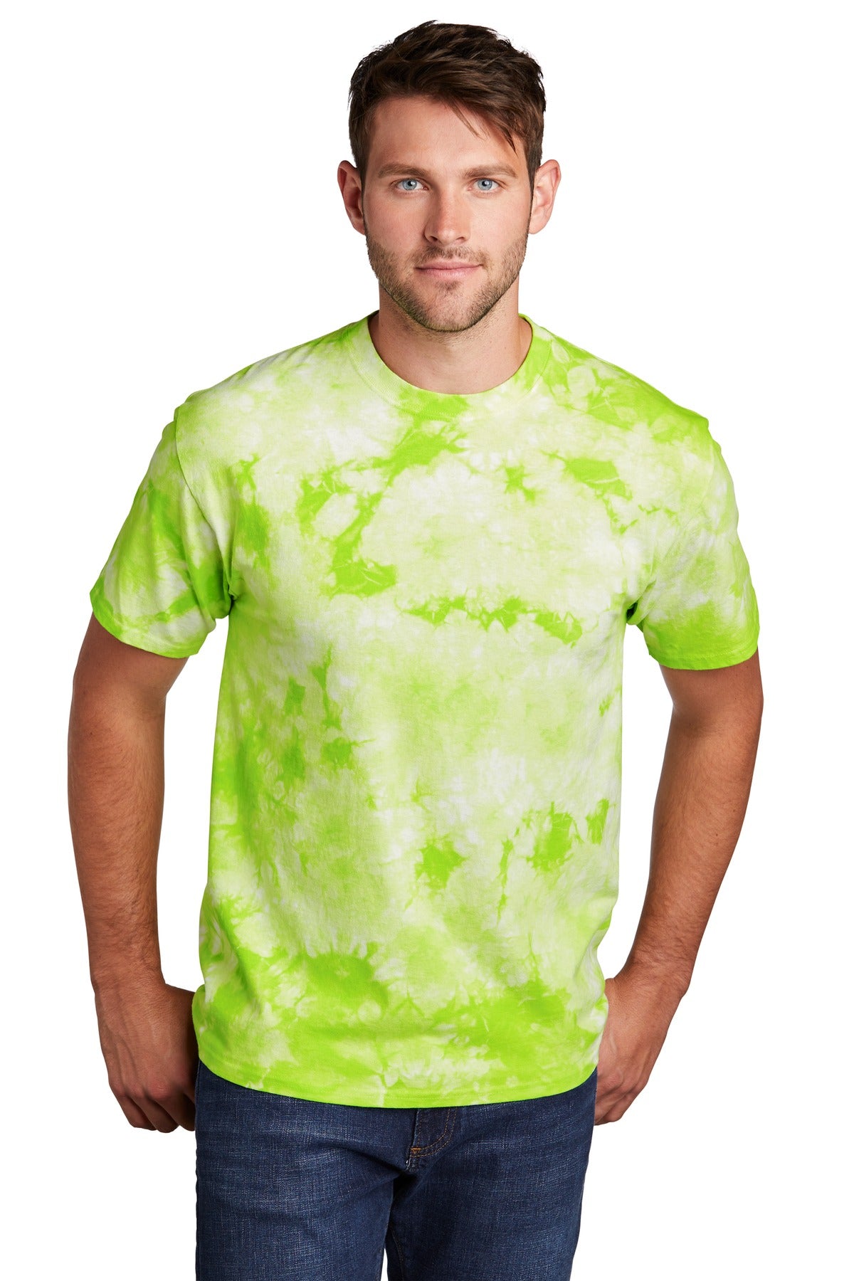 https://images.shirtspace.com/fullsize/SdeMOm8poFxZNp25NUjucA%3D%3D/79425/10447-port-company-pc145-crystal-tie-dye-tee-front-lemon-lime.jpg