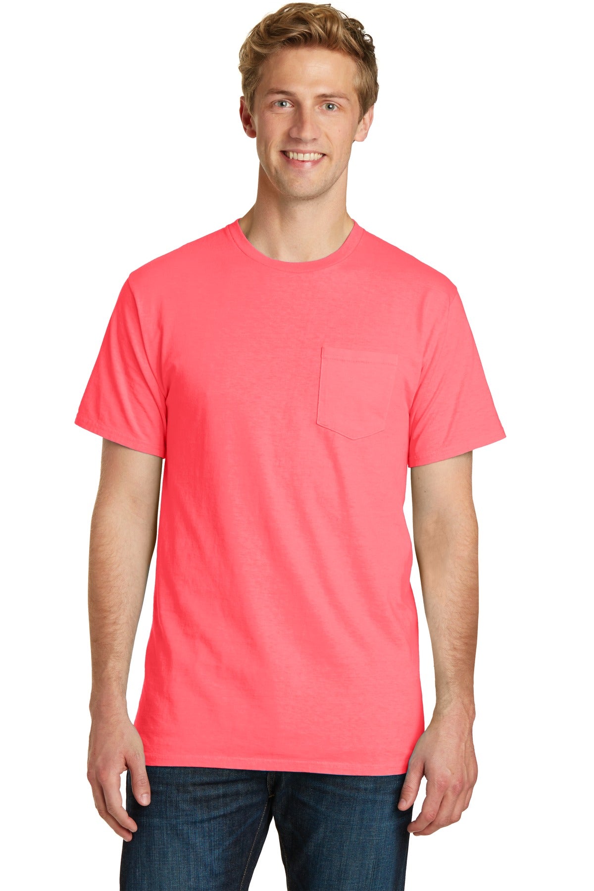 https://images.shirtspace.com/fullsize/RMa5yXfRVpKEW1S5CruZpg%3D%3D/79361/10449-port-company-pc099p-beach-wash-garment-dyed-pocket-tee-front-neon-coral.jpg