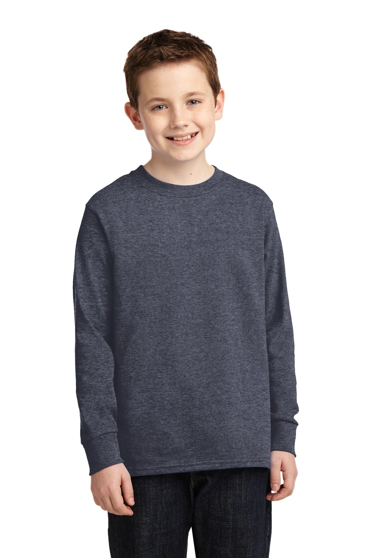 https://images.shirtspace.com/fullsize/0p19fhC3oJzD7kp6xR%2FNcg%3D%3D/80536/10488-port-company-pc54yls-youth-long-sleeve-core-cotton-tee-front-heather-navy.jpg