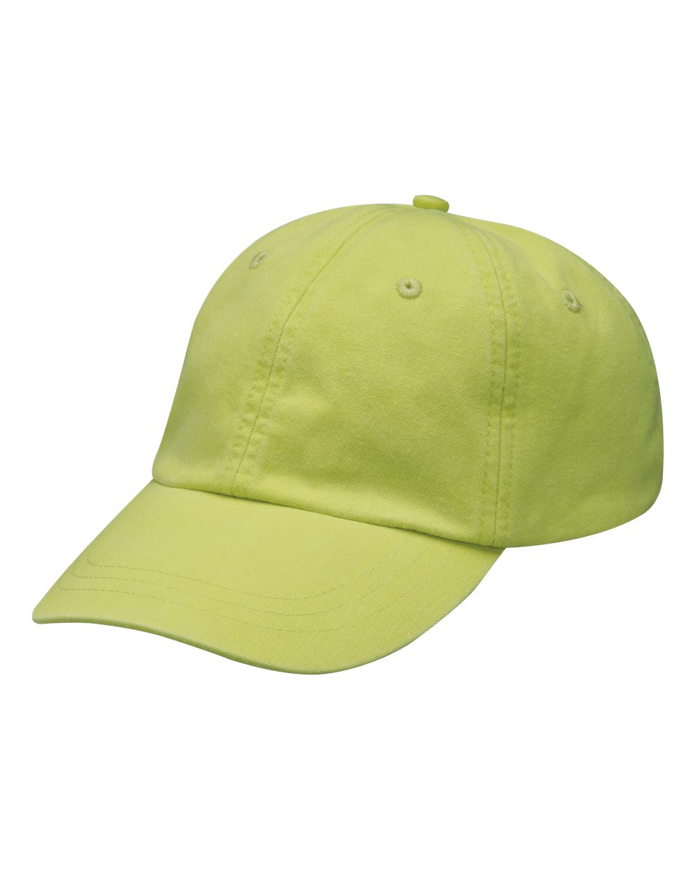 Adams Headwear Optimum Pigment-Dyed Cotton Dad Hat with Leather Strap