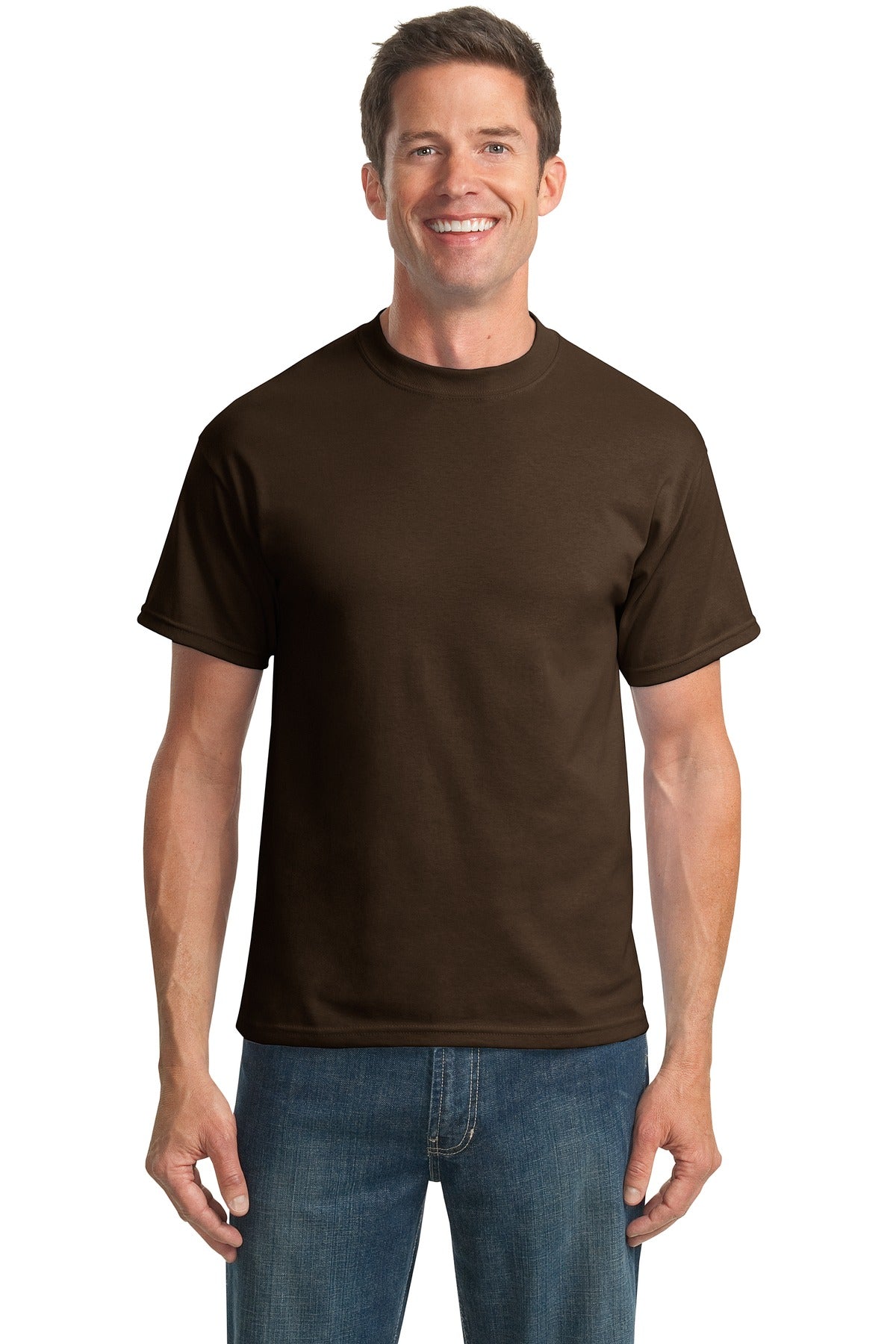https://images.shirtspace.com/fullsize/AC9eU7OqXgjxa3CSC7lnhg%3D%3D/80784/10494-port-company-pc55t-tall-core-blend-tee-front-brown.jpg