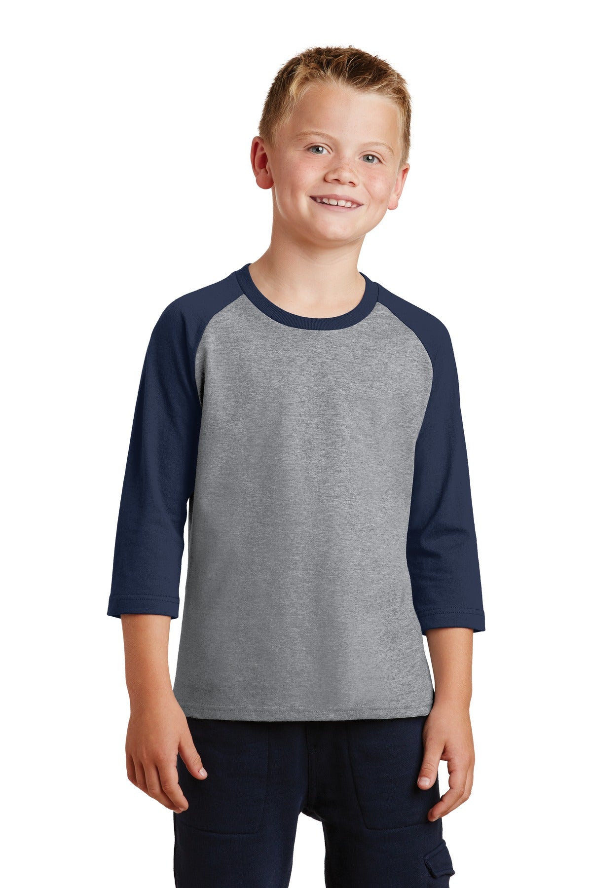 https://images.shirtspace.com/fullsize/MTh4cvlxsR%2B%2FhpL%2BxXn5rQ%3D%3D/80876/10496-port-company-pc55yrs-youth-core-blend-3-4-sleeve-raglan-tee-front-athletic-heather-navy.jpg