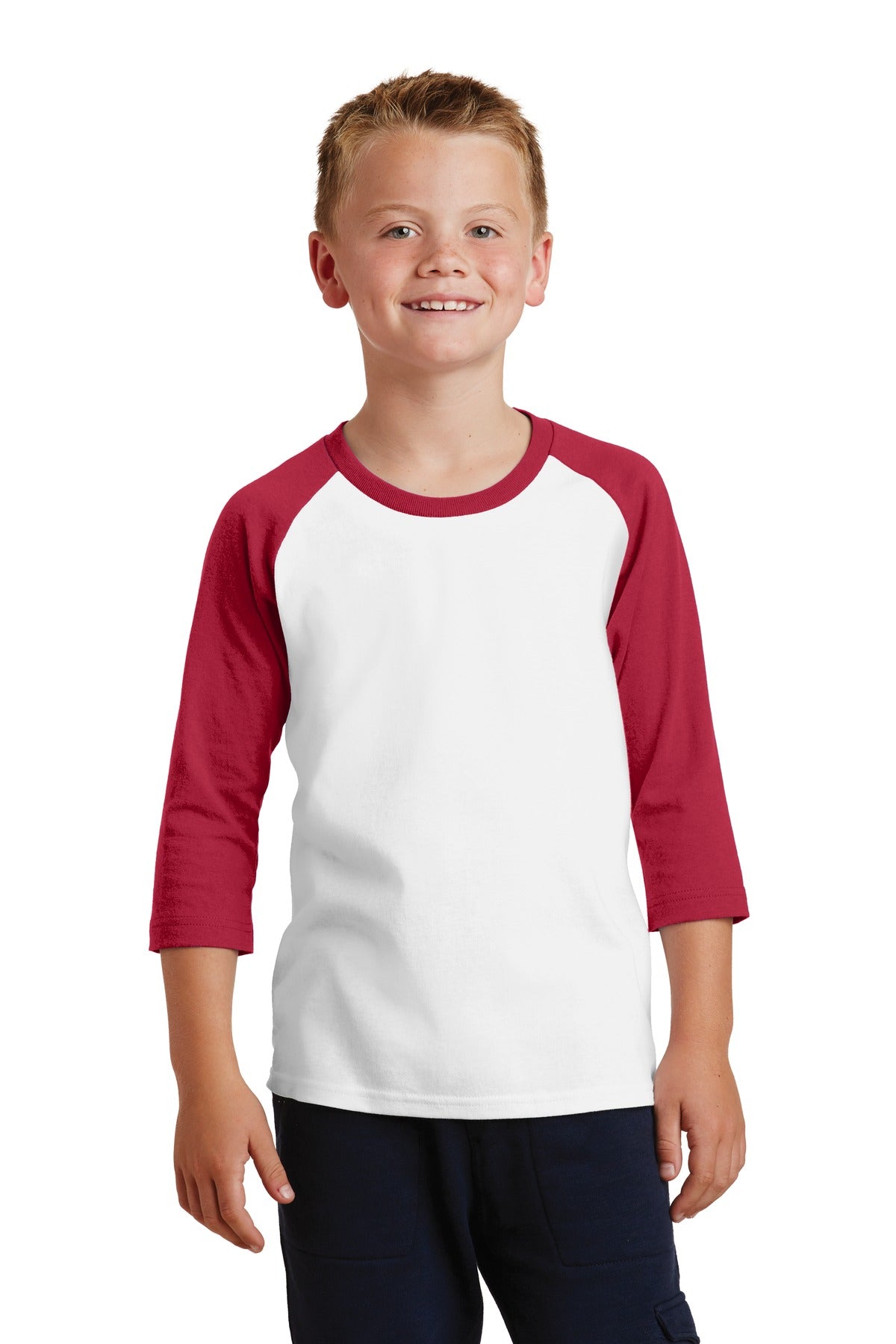 https://images.shirtspace.com/fullsize/l50P61RO4pAtuD0mr7CMRQ%3D%3D/80888/10496-port-company-pc55yrs-youth-core-blend-3-4-sleeve-raglan-tee-front-white-red.jpg