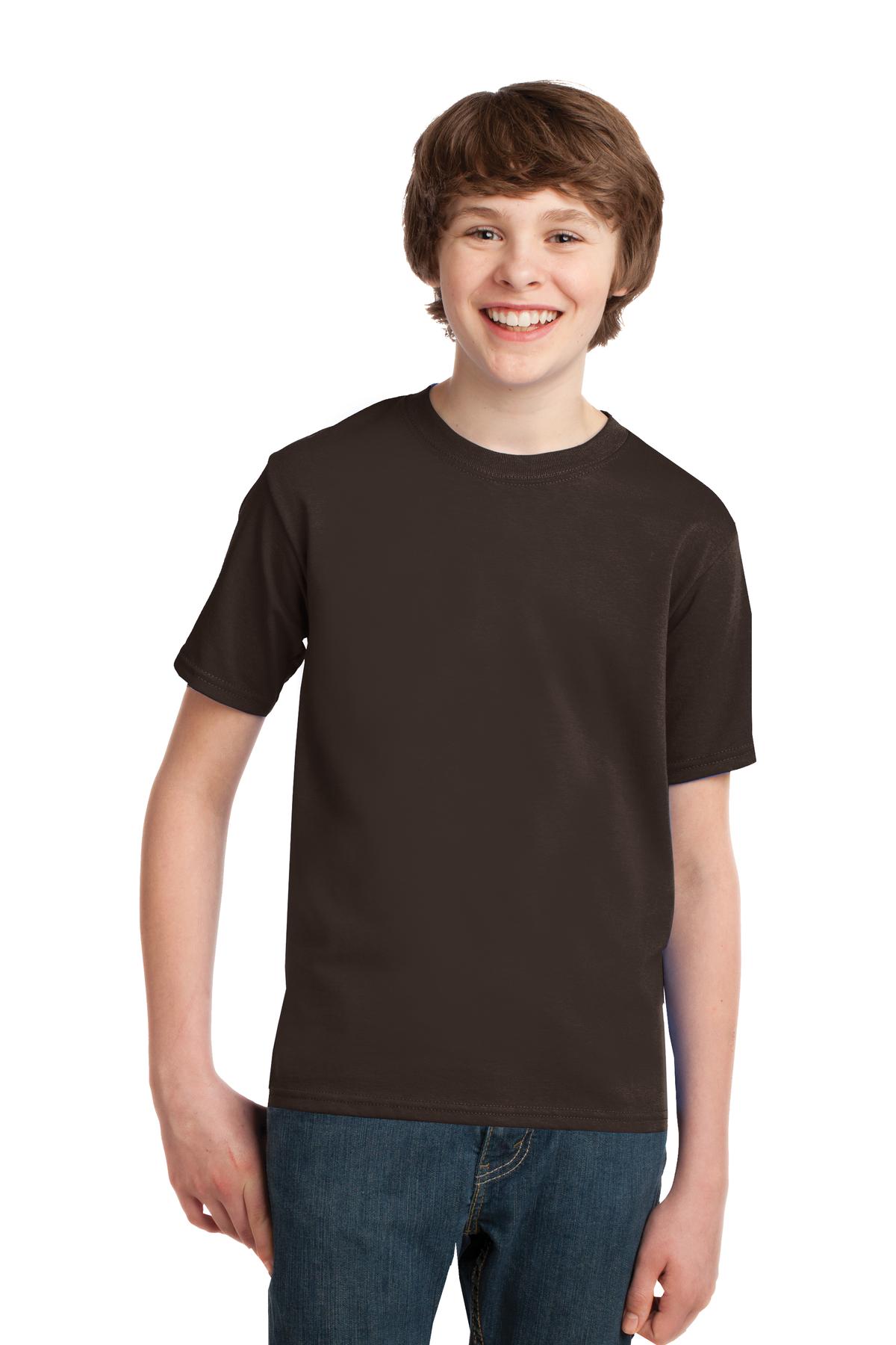 https://images.shirtspace.com/fullsize/PWc%2BWg%2BNJac1cl9dyVlfYA%3D%3D/450859/10516-port-company-pc61y-youth-essential-tee-front-dark-chocolate-brown.jpg