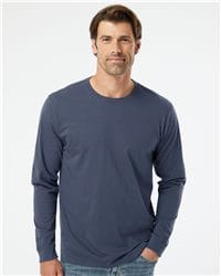 Next Level Unisex Long Sleeve Cotton T-Shirt – Soft Fit