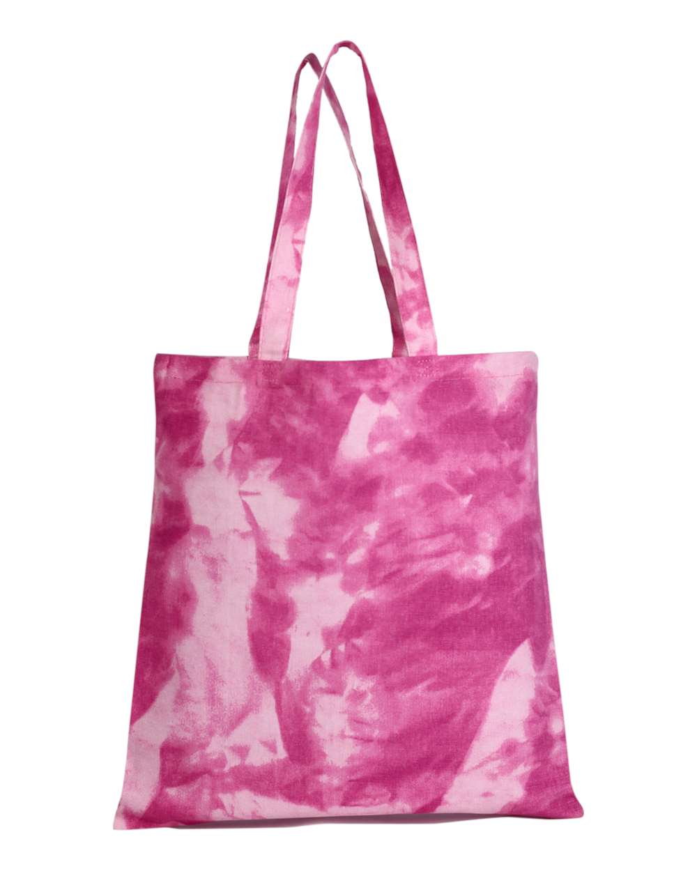 Tie-Dyed Heavy Canvas Tote Bag with 20-Inch Handles