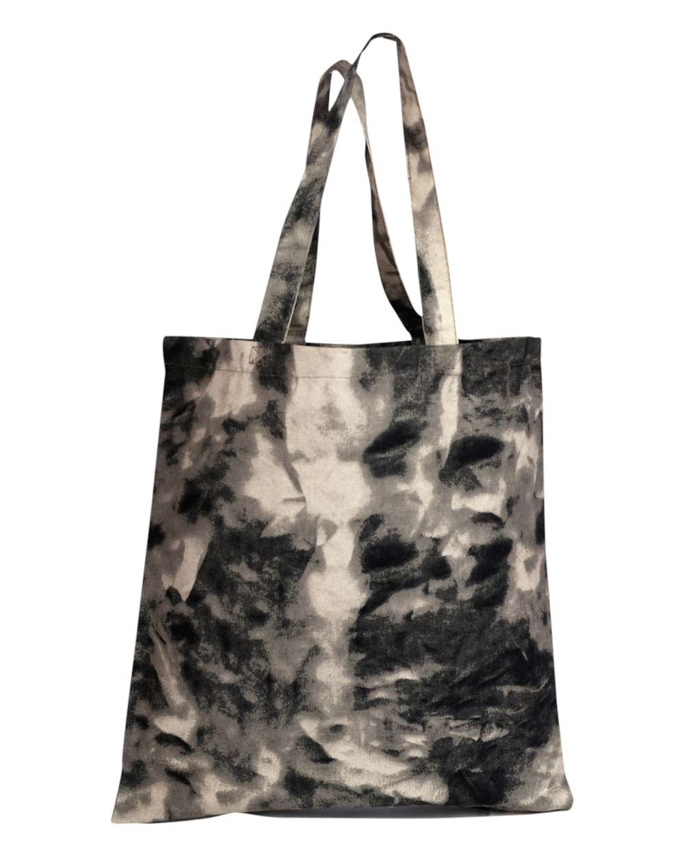 Tie-Dyed Heavy Canvas Tote Bag with 20-Inch Handles