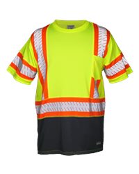 Kishigo Unisex Class 3 Mesh Zippered High Visibility Safety Vest