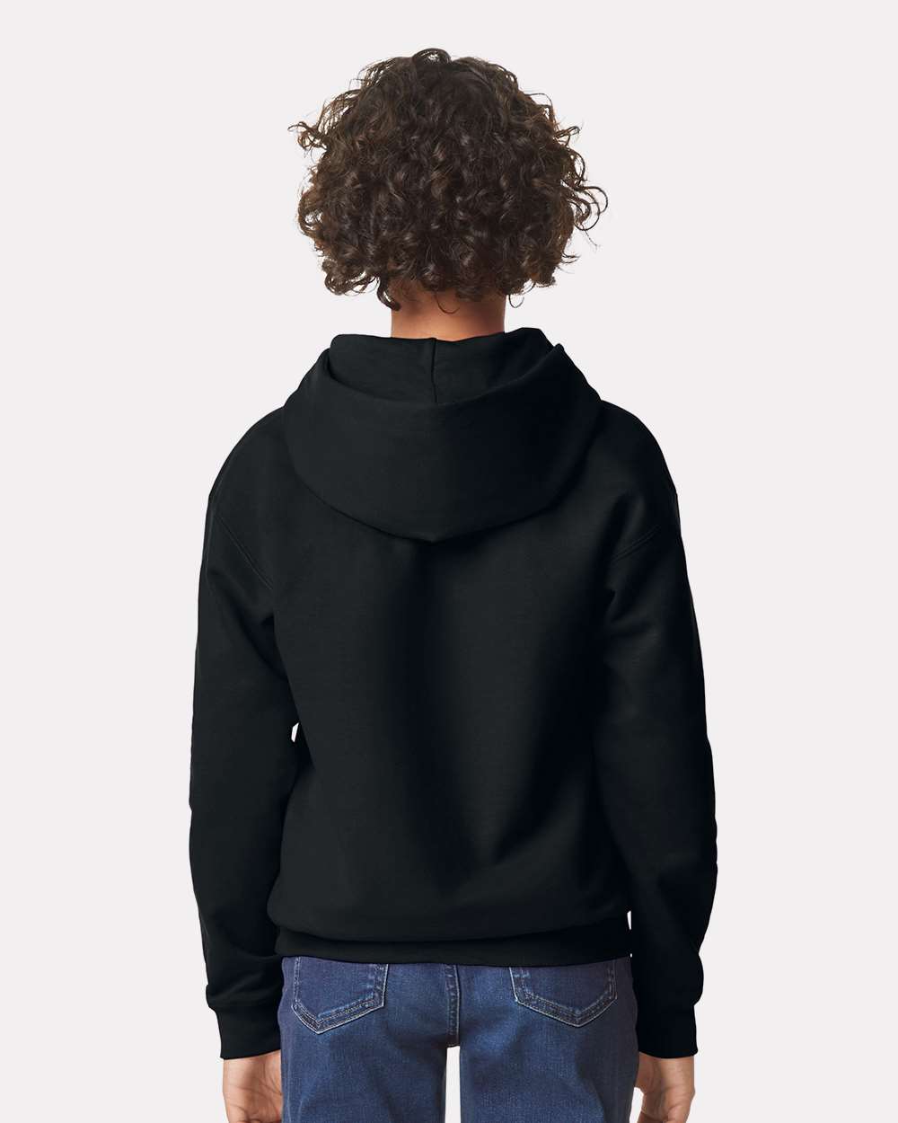Gildan Youth Softstyle Midweight Hooded Sweatshirt – Durable Cotton‑Poly Blend