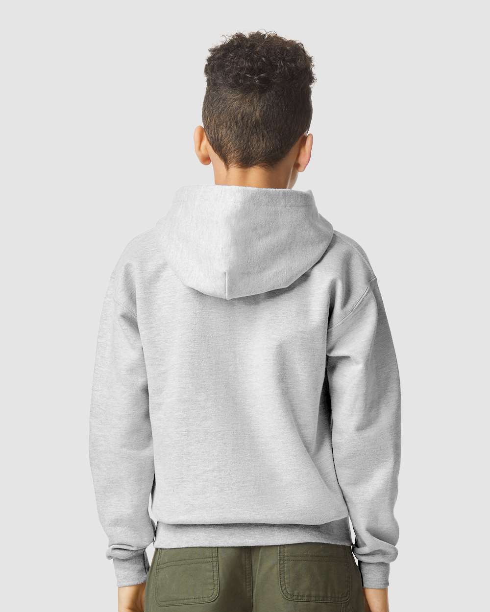 Gildan Youth Softstyle Midweight Hooded Sweatshirt – Durable Cotton‑Poly Blend