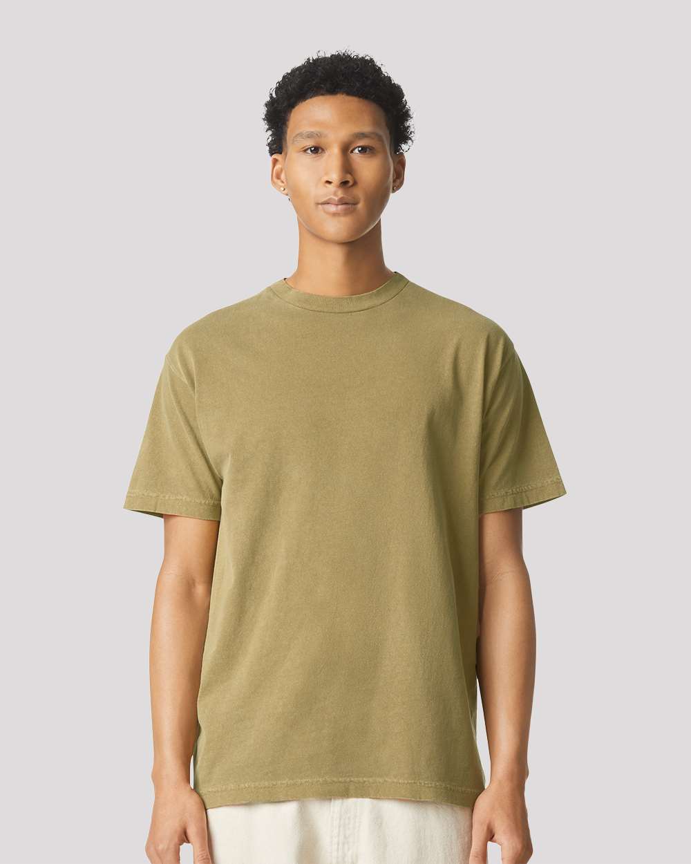 Premium Unisex Garment-Dyed Heavyweight Cotton T-Shirt, Soft Vintage Feel