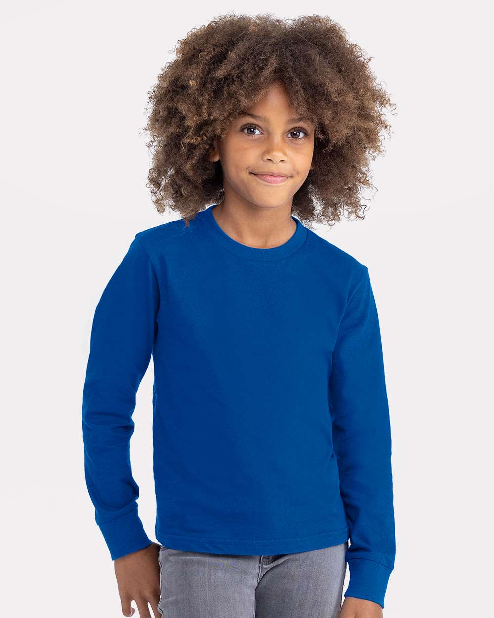 Next Level 3311 Youth Soft Cotton Long Sleeve T-Shirt - Comfortable, Durable