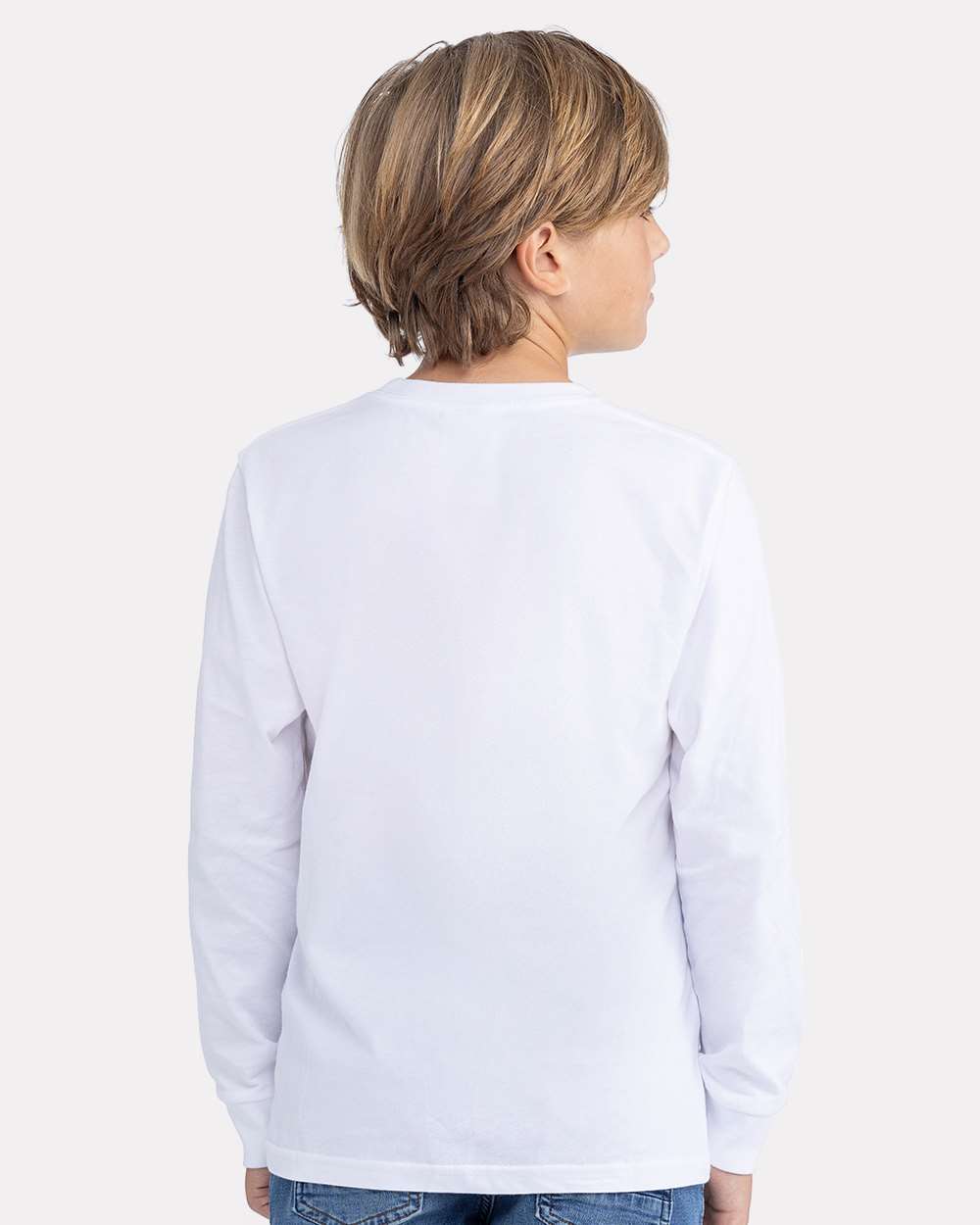 Next Level 3311 Youth Soft Cotton Long Sleeve T-Shirt - Comfortable, Durable