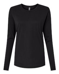 Next Level Women's Cotton Relaxed Long Sleeve T-Shirt – Soft Sustainable Fit