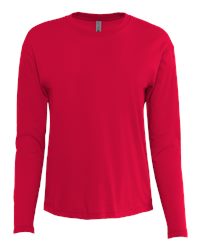 Next Level Women's Cotton Relaxed Long Sleeve T-Shirt – Soft Sustainable Fit