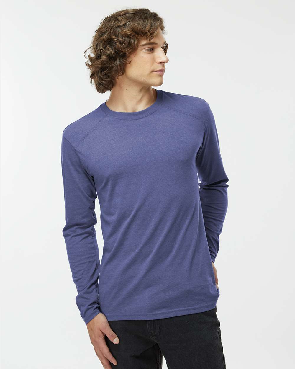 Kastlfel Unisex RecycledSoft Long Sleeve Organic Cotton Blend Tee