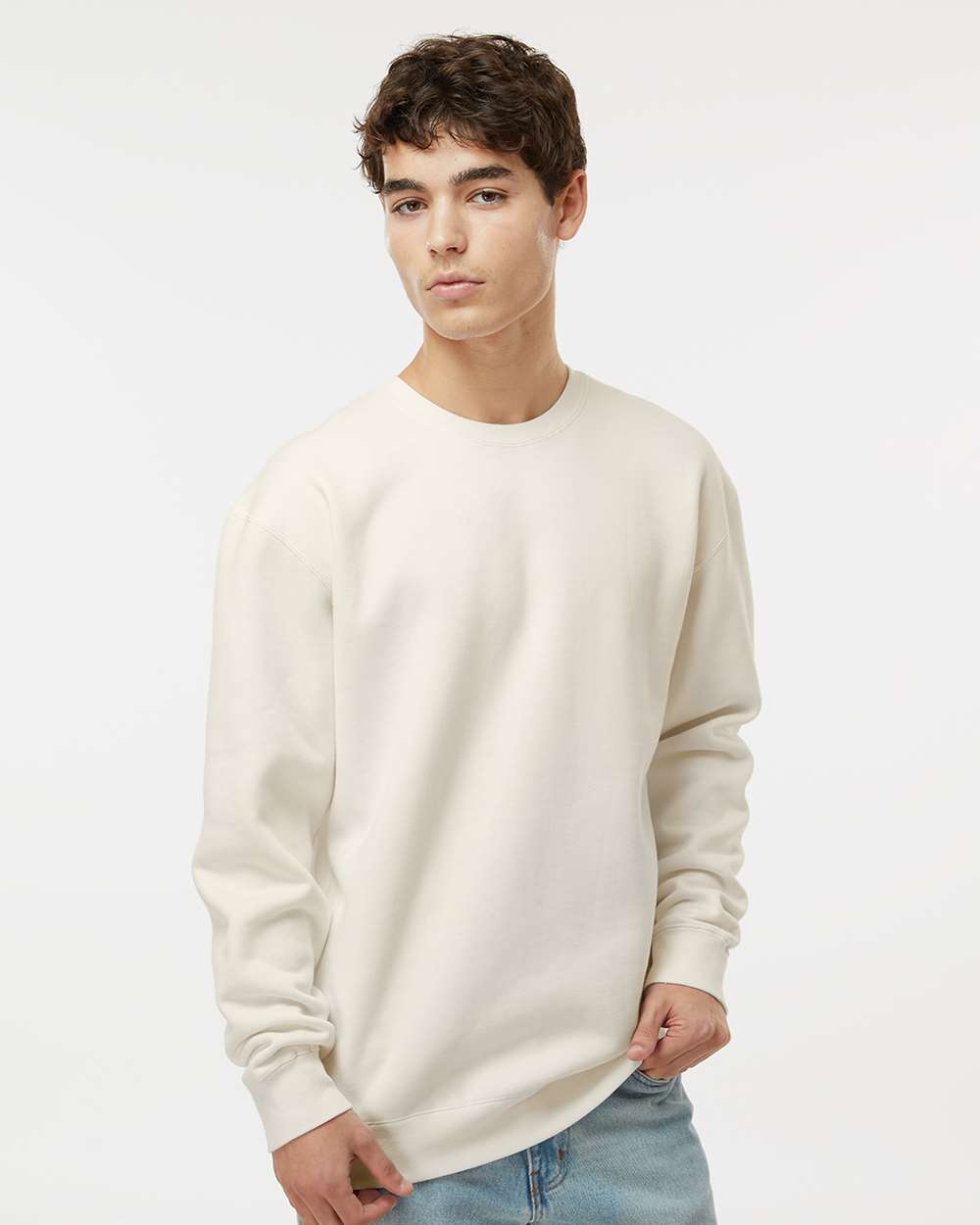Independent Trading Co. IND3000 Unisex Heavyweight Crewneck Sweatshirt 10oz Fleece