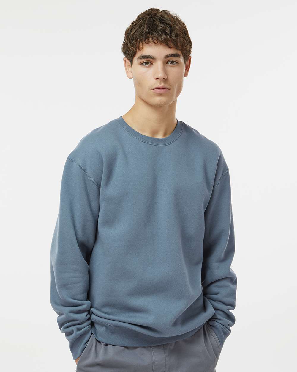 Independent Trading Co. IND3000 Unisex Heavyweight Crewneck Sweatshirt 10oz Fleece