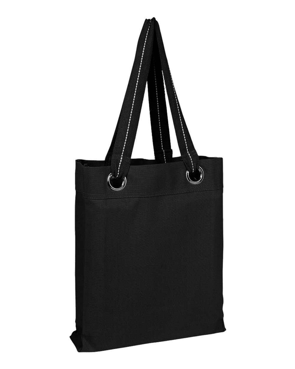 Heavy Canvas Large Grommet Tote with 22-inch Web Handles