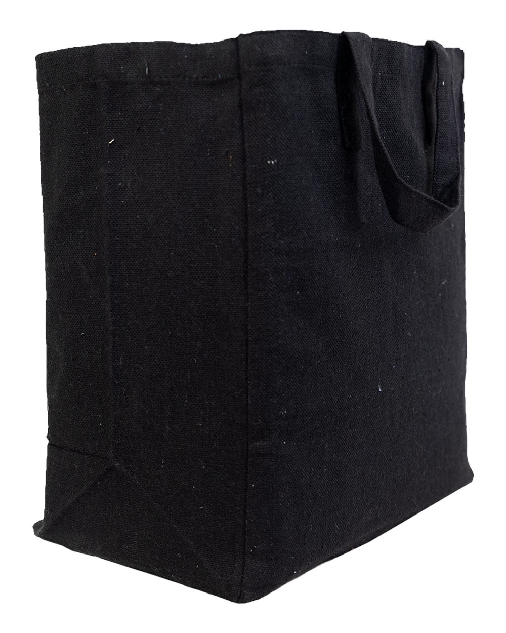 Q-Tees S900 Recycled Cotton-Poly Gusseted Shopping Tote Bag