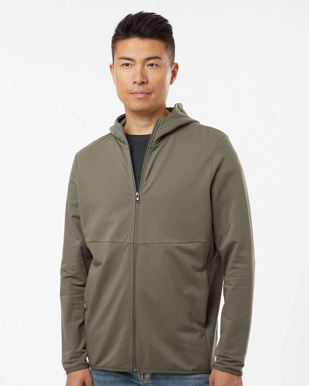 Independent Trading Co. Unisex Perform Full-Zip Hooded Sweatshirt Stretch