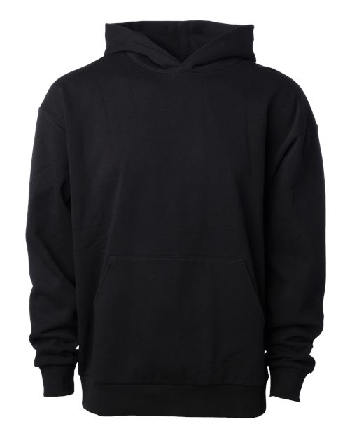 Independent Trading Co. Unisex Boulevard Heavyweight Hooded Sweatshirt Boxy Fit