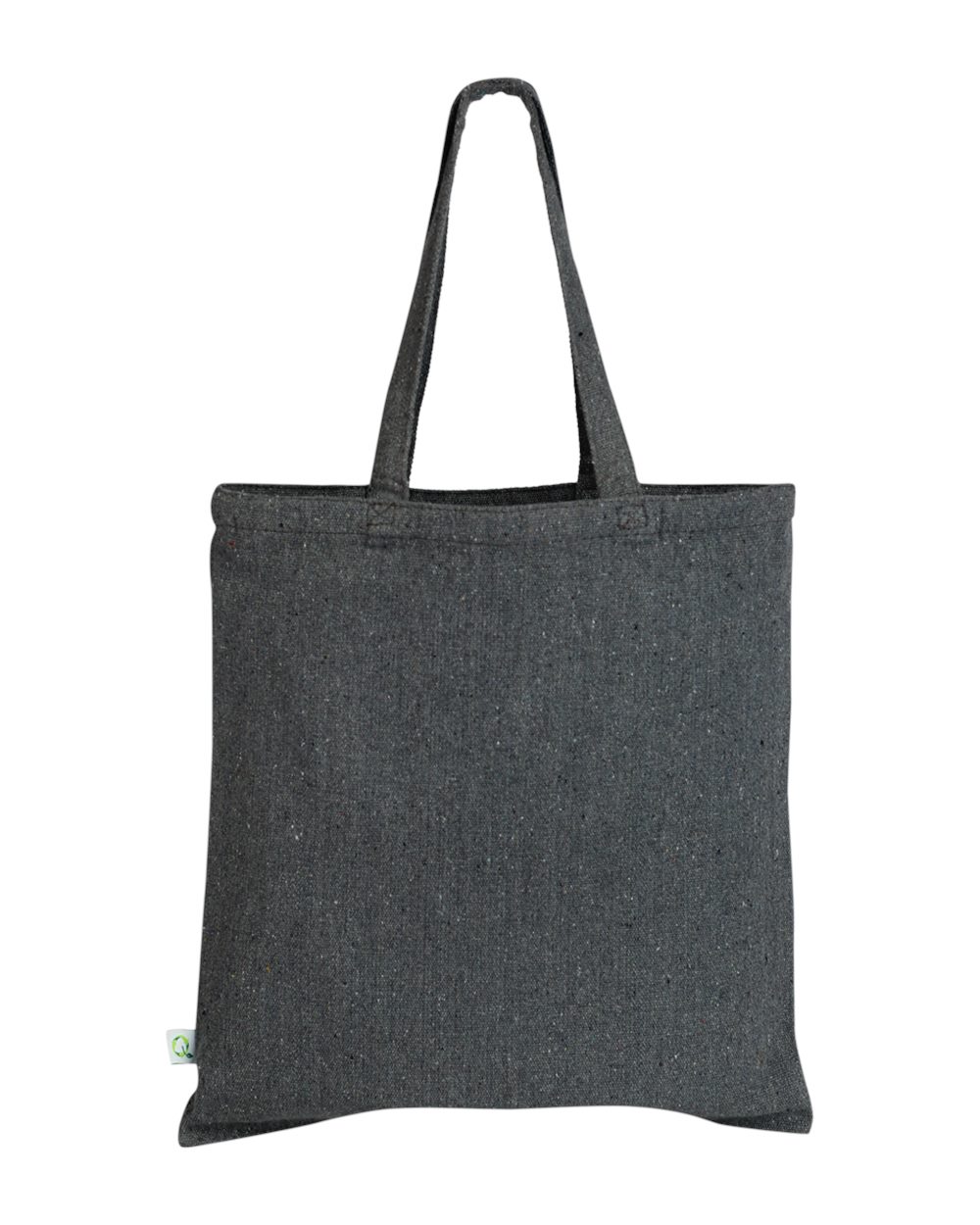 Q-Tees S800 Sustainable Recycled Canvas Tote Bag with Handles