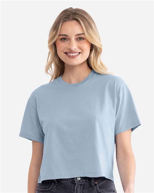 Next Level Women's Ideal Crop Top 1580 60/40 Cotton Polyester