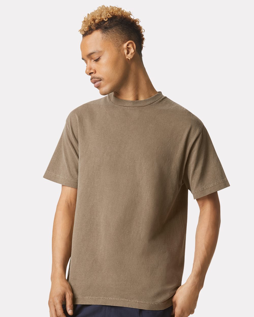 Premium Unisex Garment-Dyed Heavyweight Cotton T-Shirt, Soft Vintage Feel