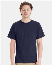 Hanes Essential-T Classic Men's Cotton T-Shirt with Comfort Fit