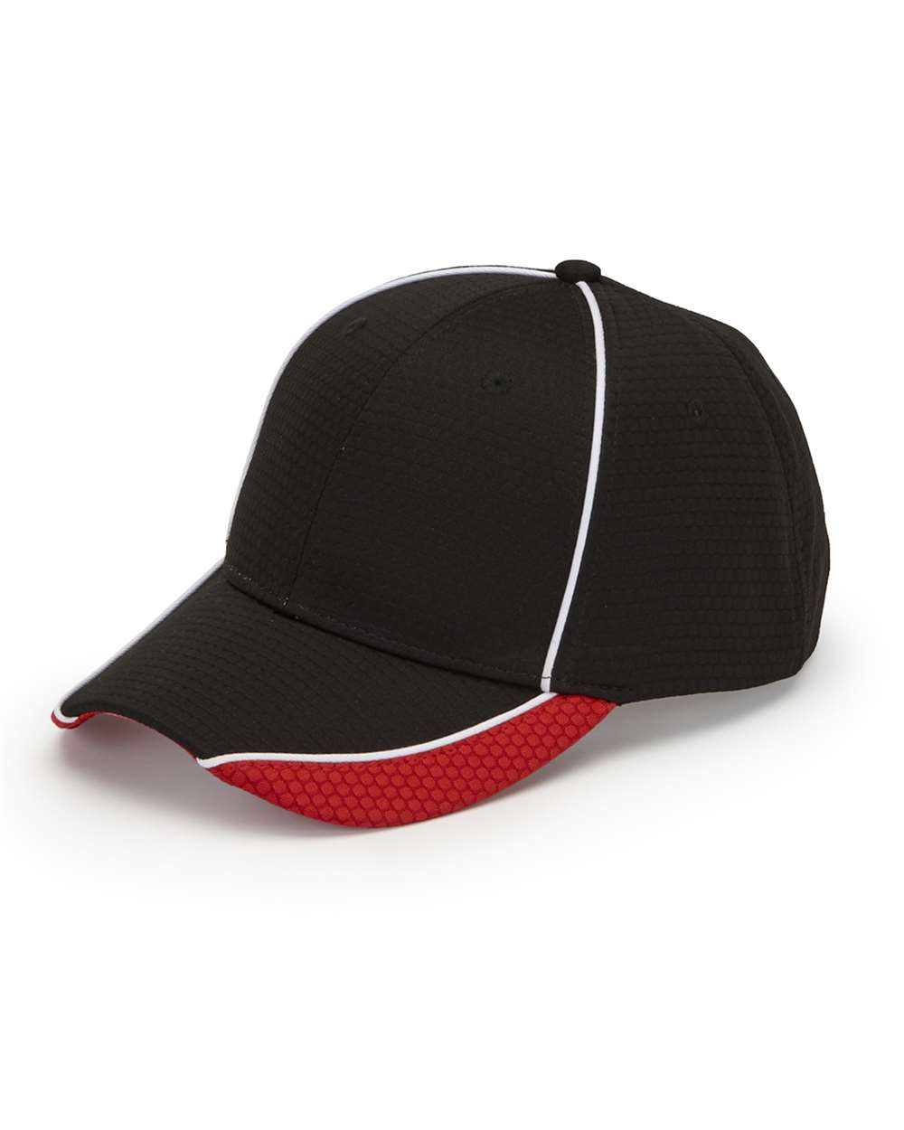 Adams Headwear First String Moisture-Wicking Jacquard Six-Panel Mid-Profile Cap