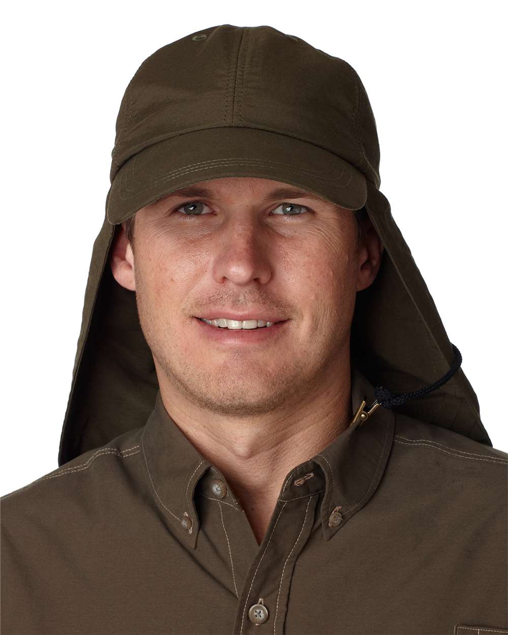 Adams Headwear Extreme Outdoor Cap UPF45 Zipper Pocket