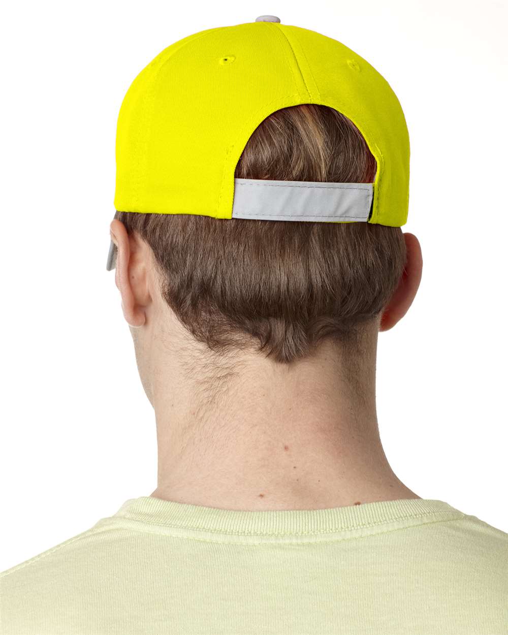 Adams Reflector High-Visibility Six-Panel Constructed Safety Cap with Reflective Trim