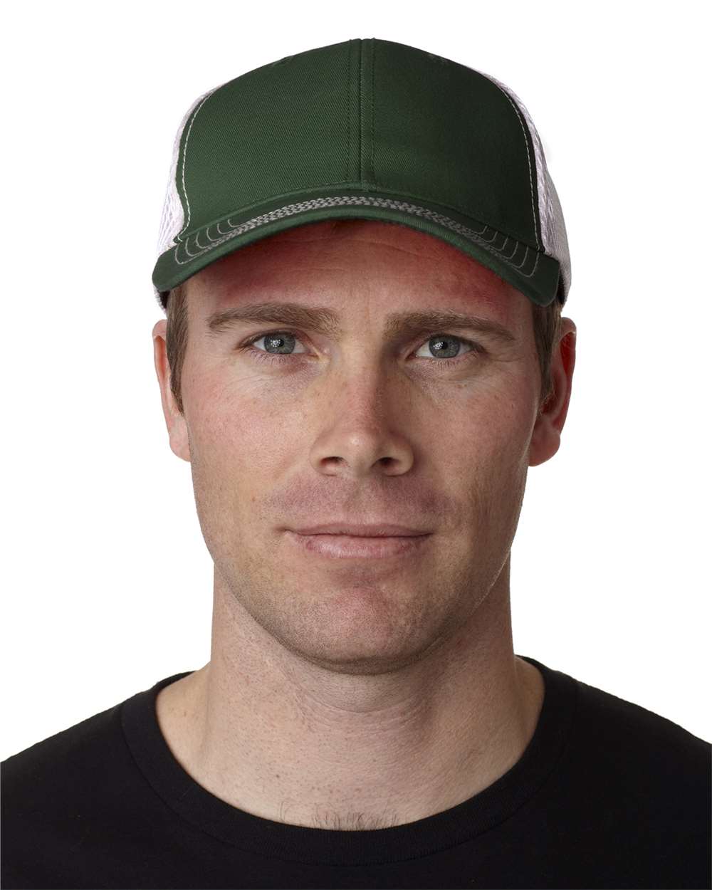 Adams Headwear FA102 Fairway Cap Washed Cotton Mesh Back Adjustable