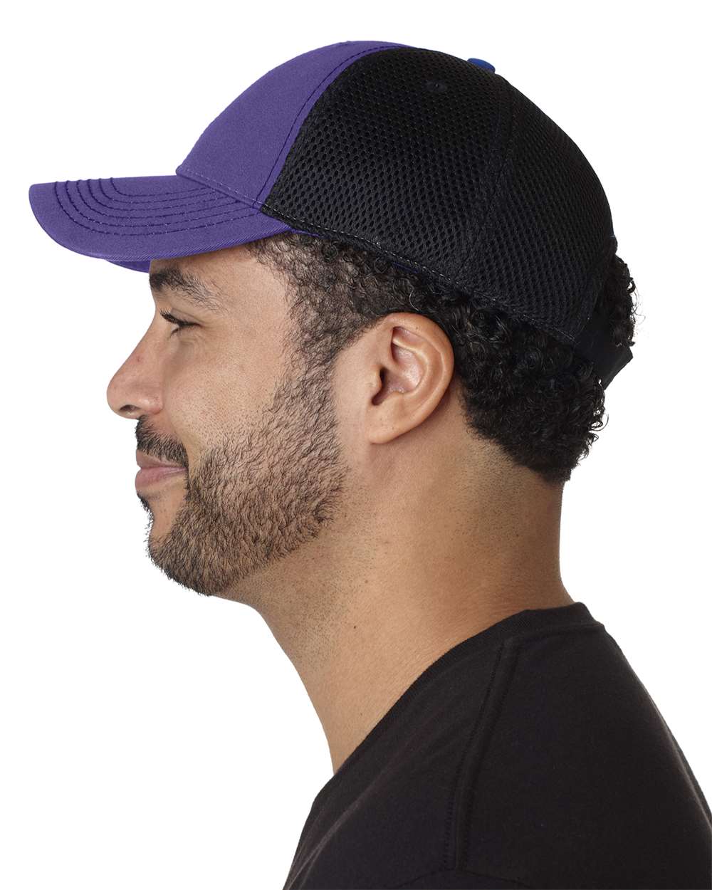 Adams Headwear Fairway Cap - Washed Cotton Mesh Back Adjustable
