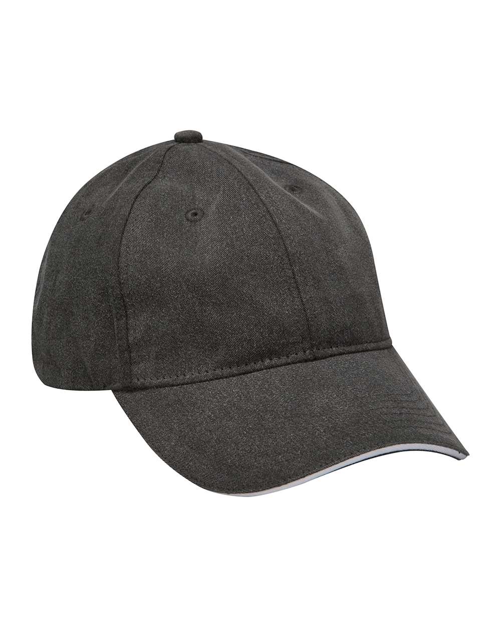 Adams Headwear LP107 Icon Sandwich Cap 100% Cotton Twill Pre-Curved