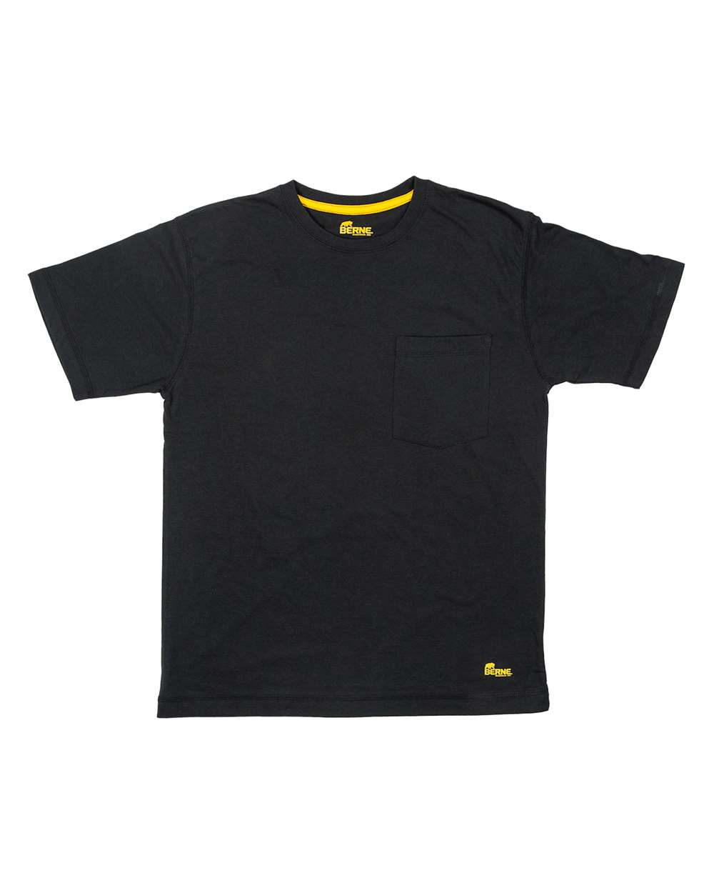 Men's Lightweight Performance Pocket T-Shirt Moisture-Wicking Stain-Release Comfort-Fit